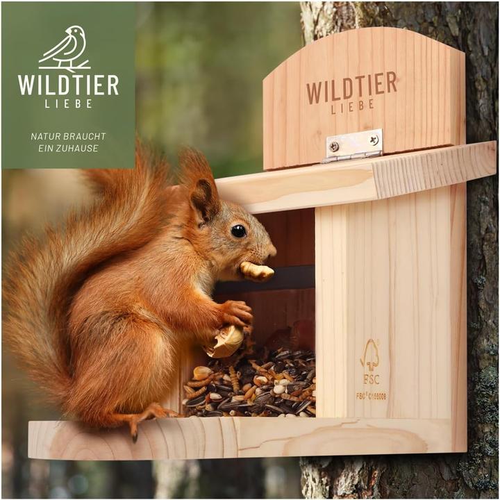 Immagine prodotto Liebe Eichhörnchen Futterhaus