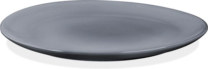 Actual product image Enne Interior Geta Dinner Plate, Smoky Grey, 27 cm (1x, 27 cm)
