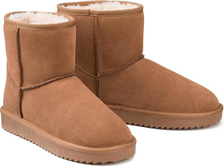 Produktbild La Redoute Collections Gefütterte Lederboots (36)