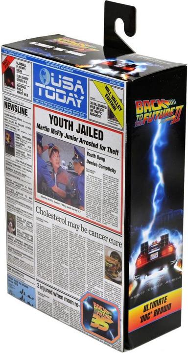 Actual product image Neca AF Ritorno al Futuro 2 : BTTF Ultimate Doc Brown 2015