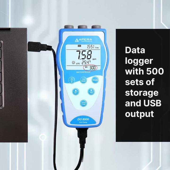 Actual product image Apera Instruments DO8500 Portable Optical Dissolved Oxygen Meter
