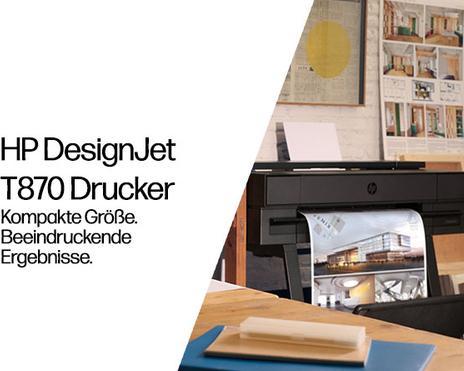 Produktbild HP DesignJet T870 24-in Printer (Farbe)