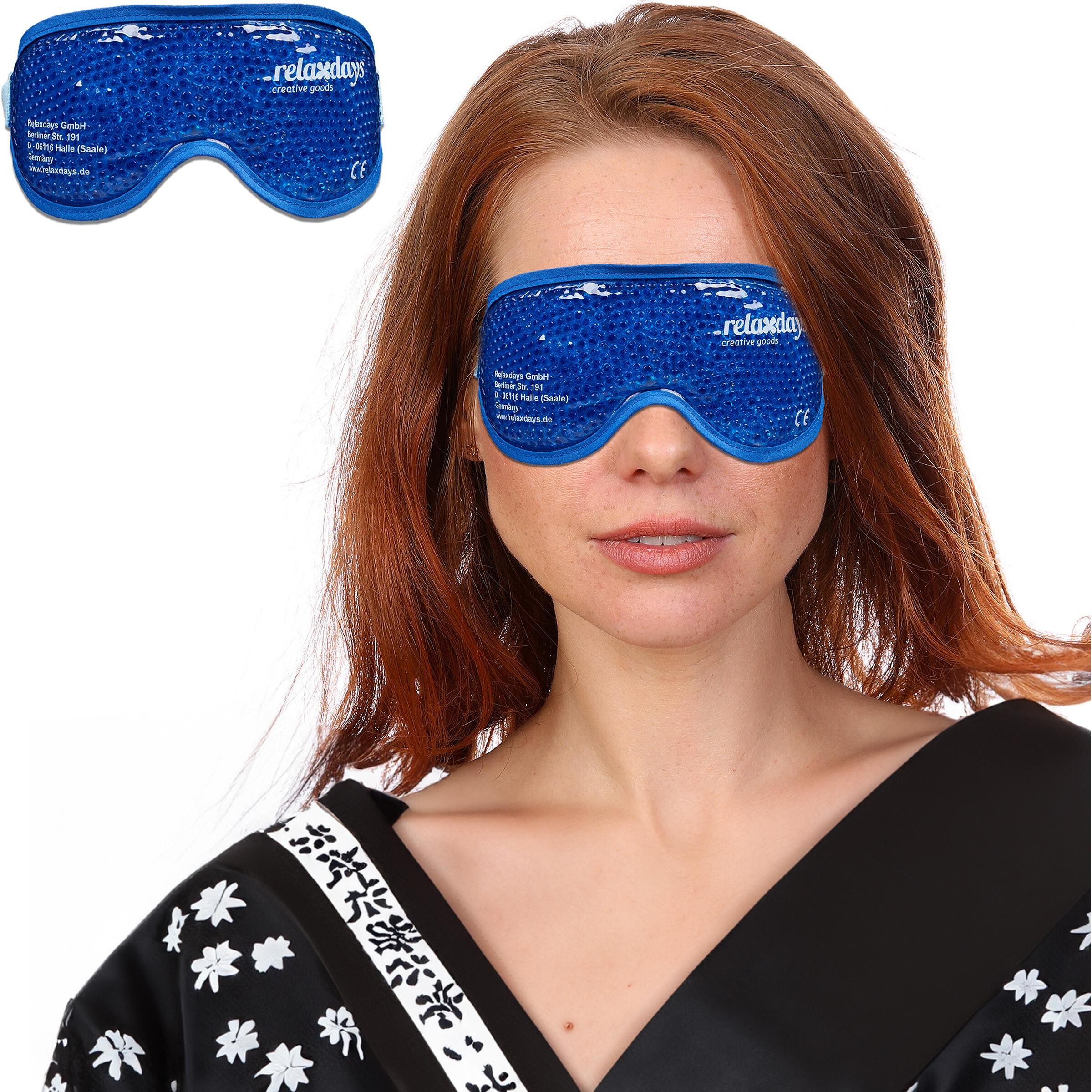 Relaxdays, Gesichtsmaske, 2x Augenmaske