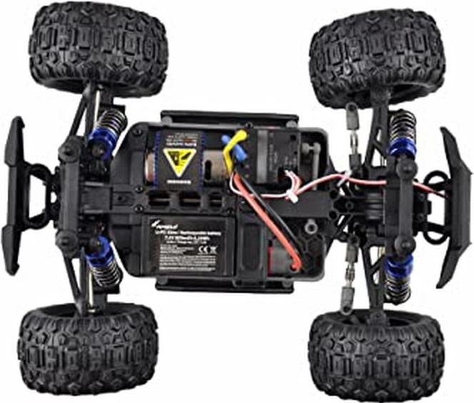 Actual product image Amewi HYPER GO TRUGGY BRUSHED 4WD 1:16 RTR BLUE/GREEN (RTR Ready-to-Run)