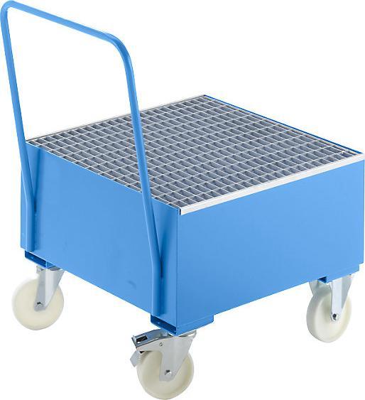 Produktbild kaiserkraft Auffangwanne aus Stahlblech, fahrbar