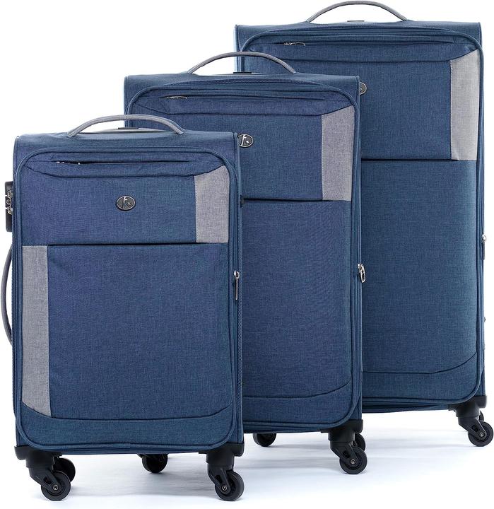 Produktbild Fergé Hellblau und Grau 3er Set (110 l)