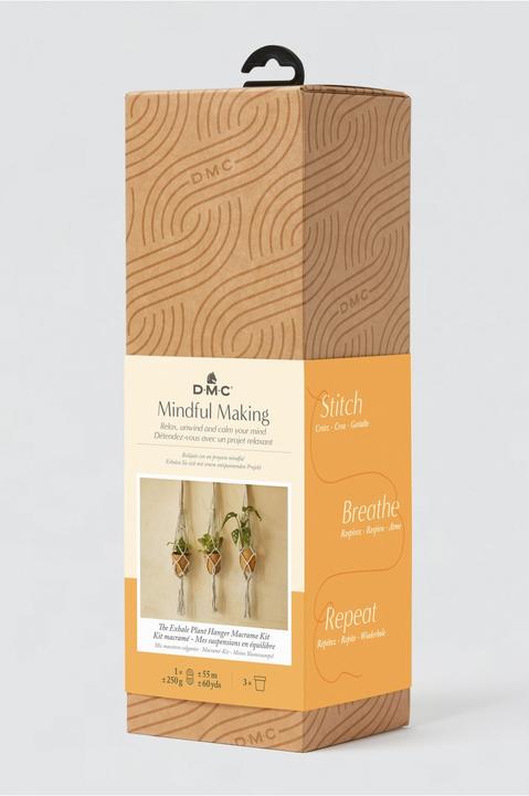 Image du produit DMC Set macramé Mindful Making plantes suspendues, 53 cm