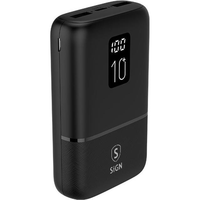 SIGN Mini Q.C (10000 mAh), Powerbank, Nero