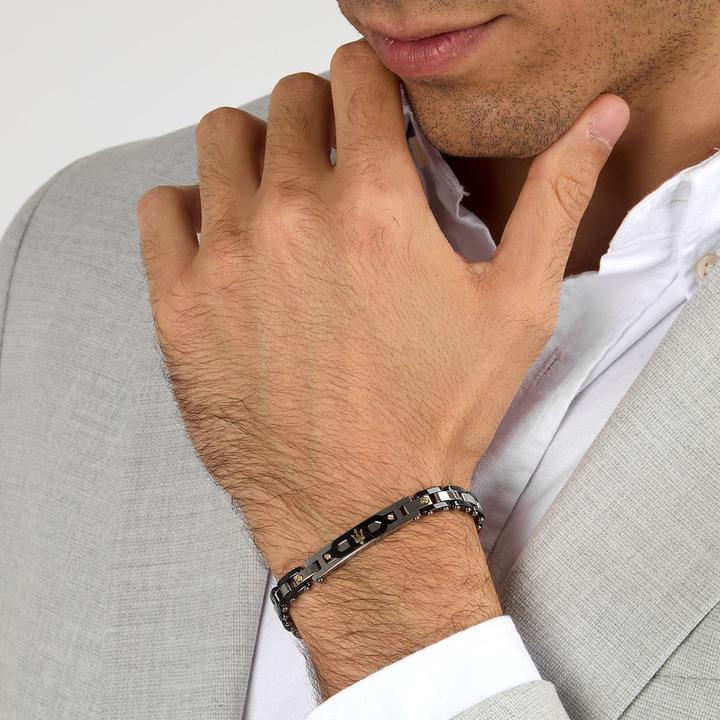 Immagine prodotto Maserati Armband (18 cm, Ceramica, Acciaio inossidabile)