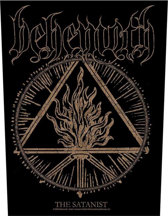 Actual product image Behemoth The Satanist Patch (36 x 30 cm)