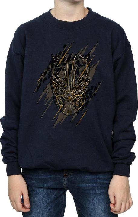 Produktbild Black Panther Gold Head Sweatshirt Jungen (152, 158)