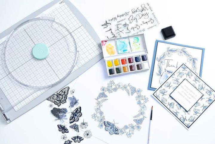 Actual product image Sizzix Stencil & Stamp Tool Accessory - Stamp & Spin Tool