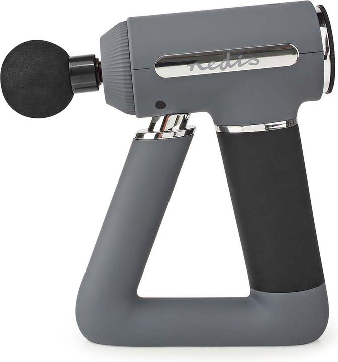 Image du produit Nedis Pistolet de massage sportif à piles Construit en Lithium Ion Rechargeable 6 modes de massage U (6 Marches)