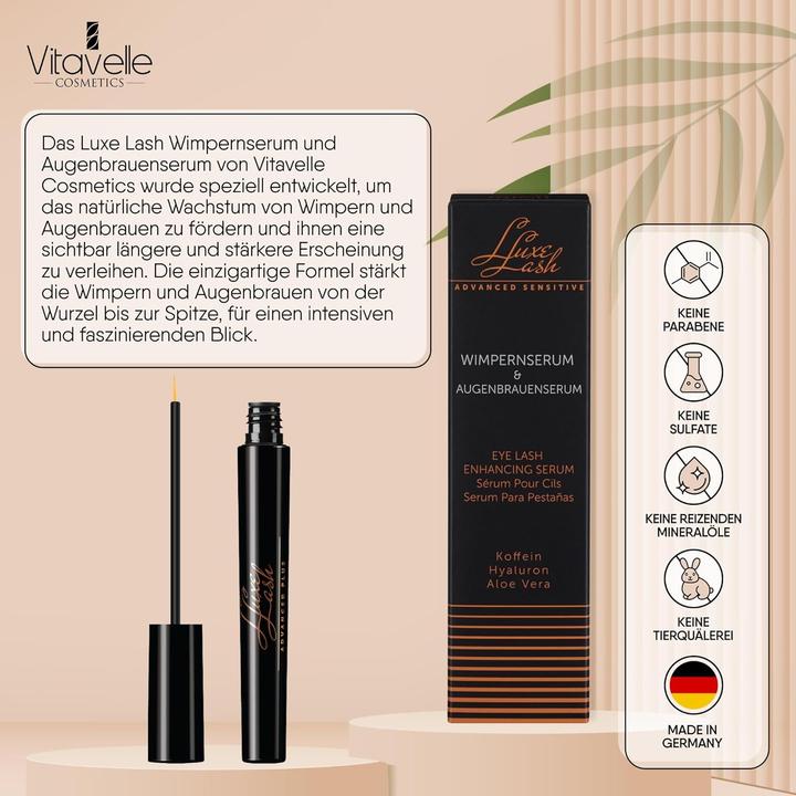 Immagine prodotto Luxe Lash Wimpernserum & Augenbrauenserum (4 ml)