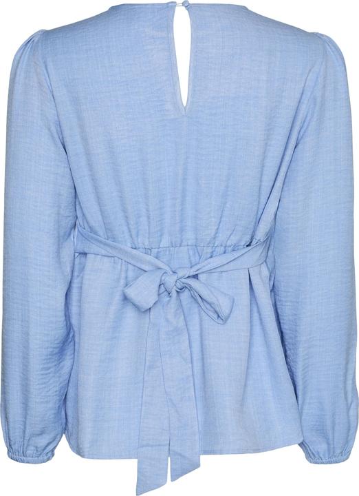 Immagine prodotto Mamalicious Normal geschnitten Rundhals Elastische Bündchen Puffärmel Top Bluse (L)