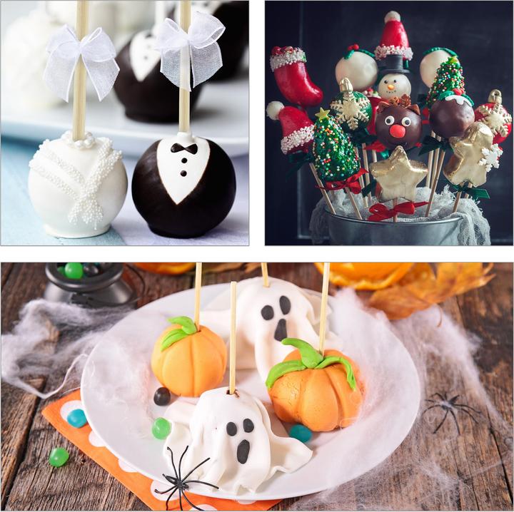 Actual product image Relaxdays 1000x Cakepop Sticks