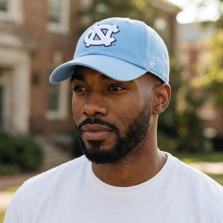 Produktbild 47 Brand Strapback Cap - Clean Up North Carolina Sky Blue (One Size)