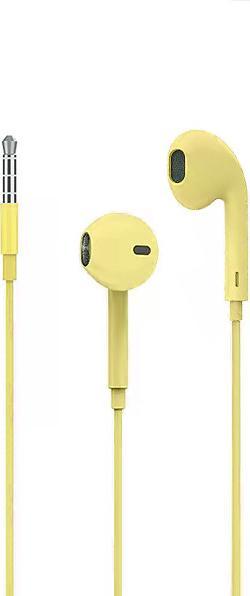Image du produit Denmen Universal Jack 3,5 Zoll Gelbe In-Ear-Kopfhörer Dr01 (Filaire)