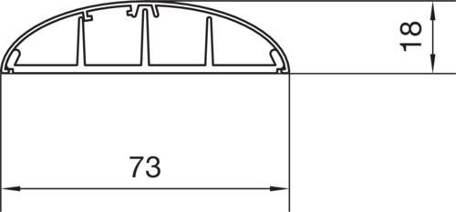 Produktbild Hager Sl (Kabelbrücke, 200 cm)