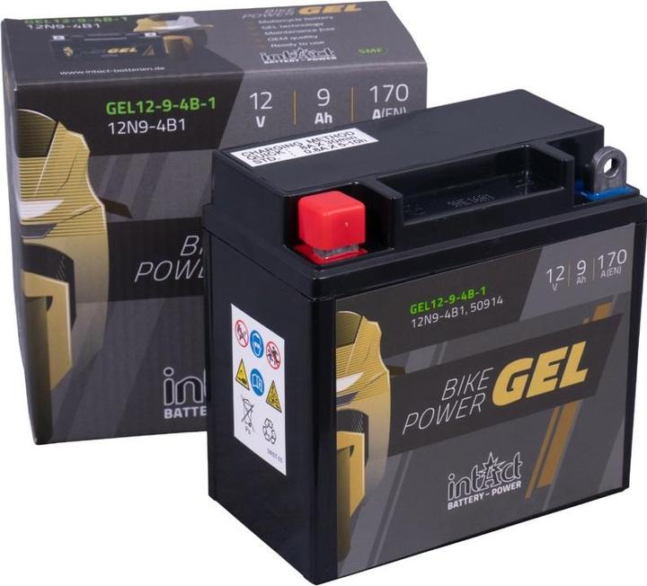 Actual product image Intact gel power (12 V, 9 Ah, 170 A)