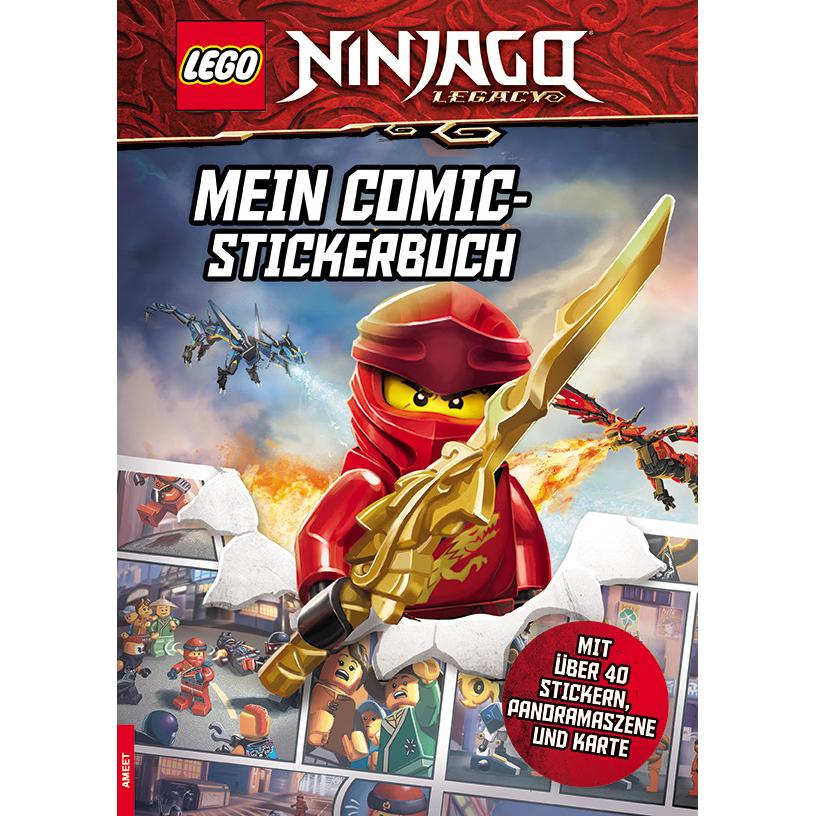 Thumbnail - LEGO NINJAGO – Mein Comic-Stickerbuch, Kinderbücher