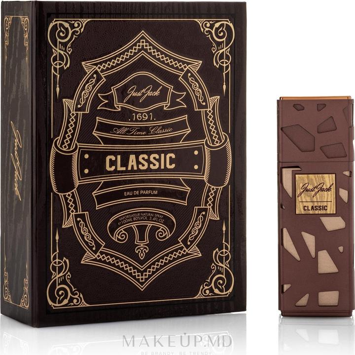 Actual product image Just Jack Classic - EDP - 100 ml (Eau de parfum, 100 ml)