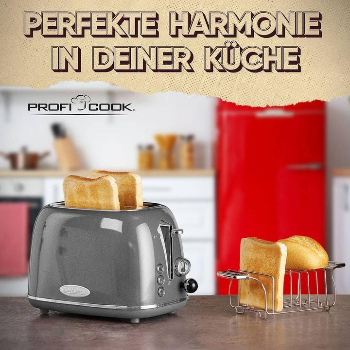 Produktbild Proficook Toaster PC-TA 1193 Anthrazit/Edelstahl