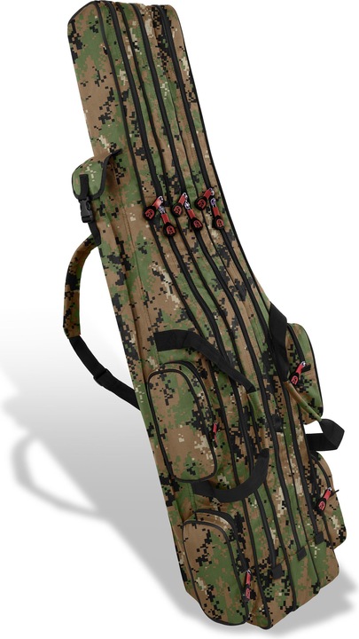 Produktbild Normani Rutentasche Rod Pod Angelfutteral Angelrutentasche Angeltasche 125 cm bis 190 cm - 9271