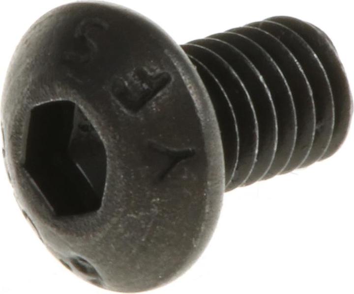Actual product image RS PRO Blk steel skt button head screw,M3x5mm (100 Screws per piece)