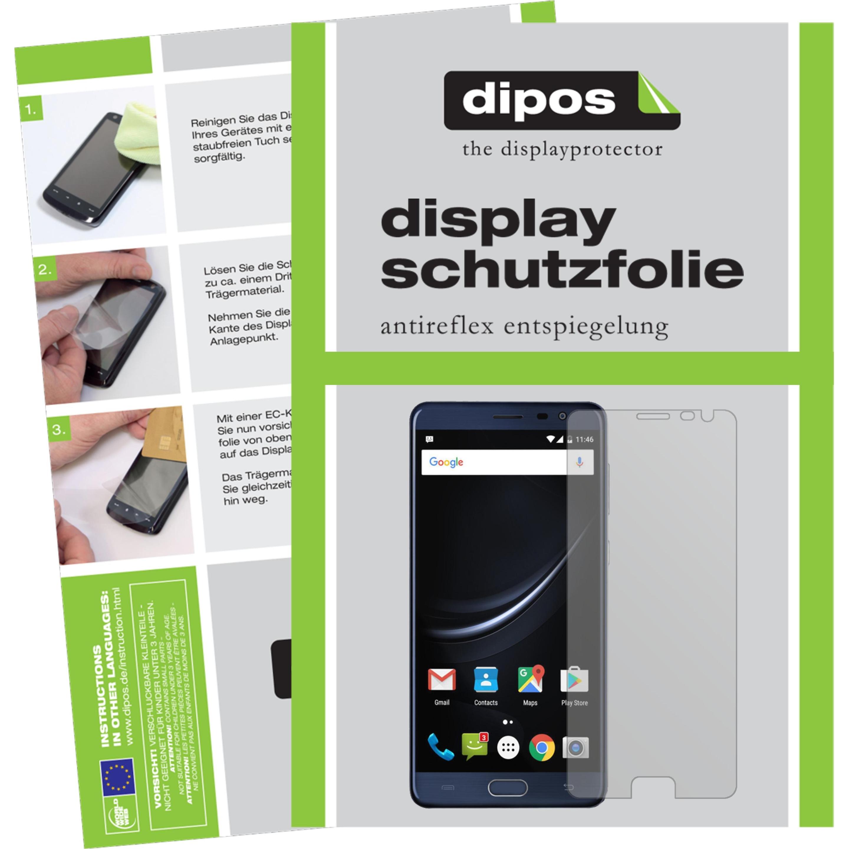 Dipos Displayschutzfolie Antireflex (1 Stück, Cubot Cheetah 2), Smartphone Schutzfolie, Transparent