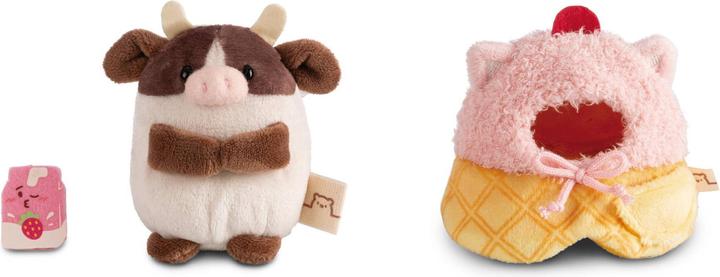 Actual product image Magni Moona the cow with milkshake and soft ice cream costume (8 cm)