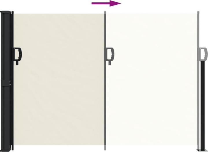 Image du produit vidaXL ausziehbare Seitenmarkise (6 m)