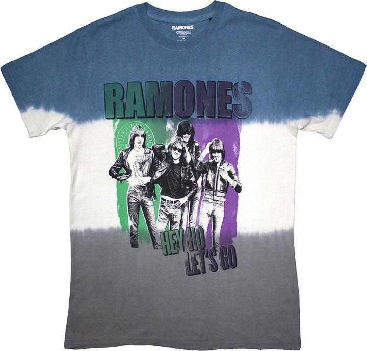 Immagine prodotto Ramones Hey Ho Retro (Dip Dye) (S)