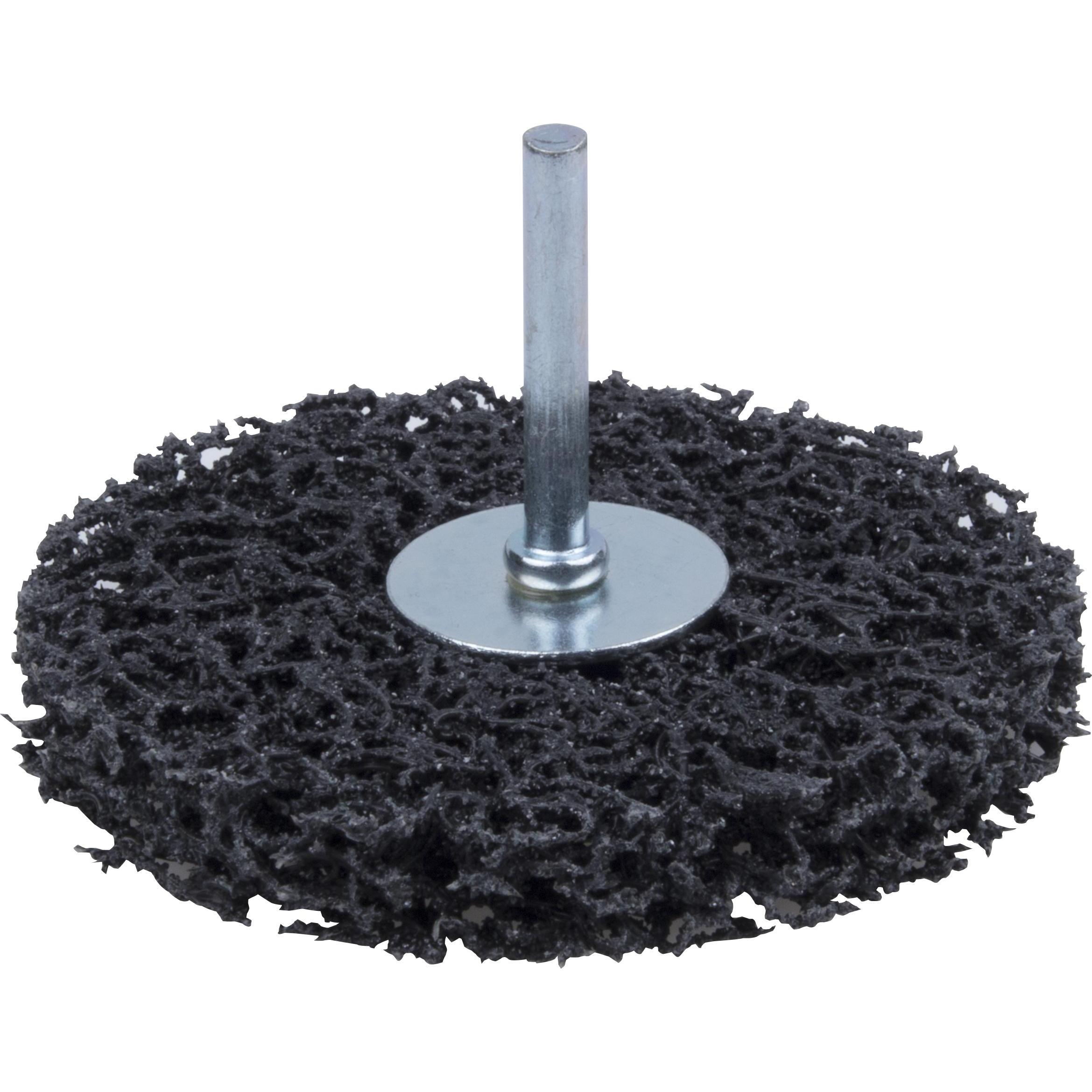 wolfcraft, Schleifmittel, Universal-Reinigungsscheibe für Bohrmaschine, Ø 100 mm (Stahl)