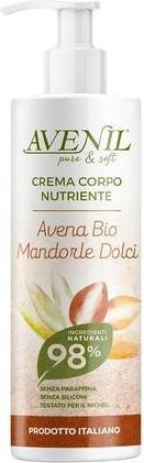 Avenil Pflegende Körpercreme mit Bio-Hafer und süssen Mandeln 400ml (Körpercreme, 400 ml)