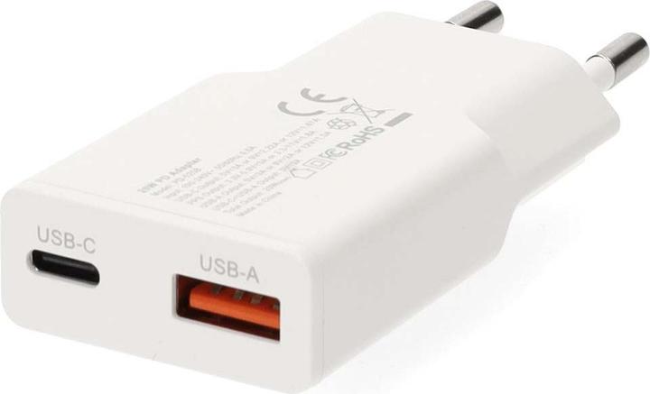 Produktbild Nedis Netzladegerät | 20 W | GaN | PD3.0 | Schnellladefunktion | 1.5 / 2.0 / 2.22 A / 3.0 A | Anzahl (20 W)