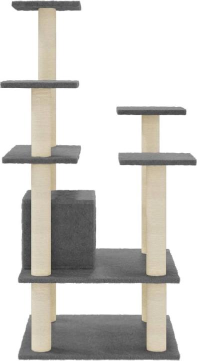 Produktbild vidaXL Katzenbaum (110 cm, Dunkelgrau)