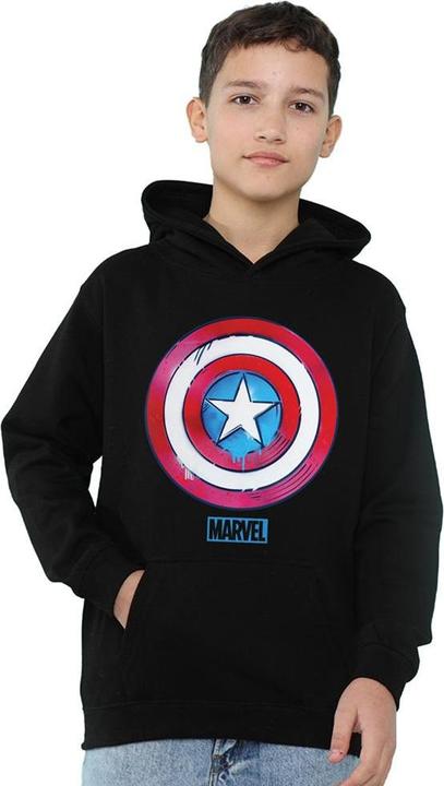Produktbild Captain America Kapuzenpullover Zum Überziehen (128)