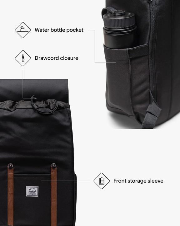 Immagine prodotto Herschel Zaino Retreat Nero (23 l)