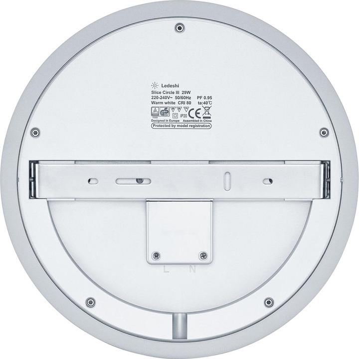 Image du produit Ledeshi SLICE CIRCLE III argent (1850 lm)