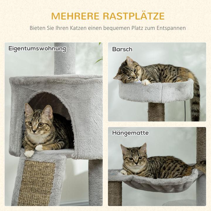 Image du produit Jamb Arbre à chat (113 cm, Gris clair)