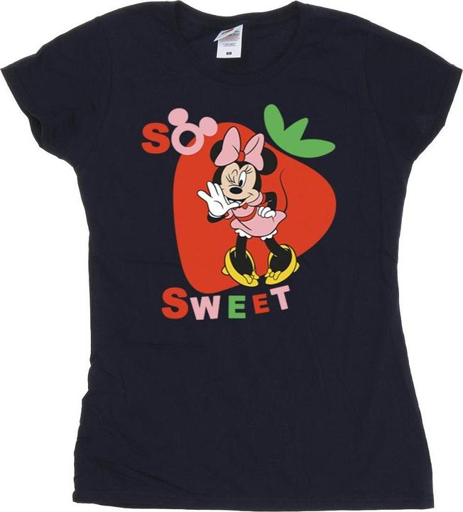 Immagine prodotto Disney Minnie Mouse So Sweet Strawberry Maglietta Donna (S)