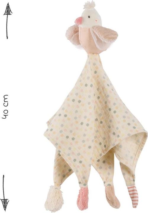 Actual product image Fehn Muslin cuddle cloth bird