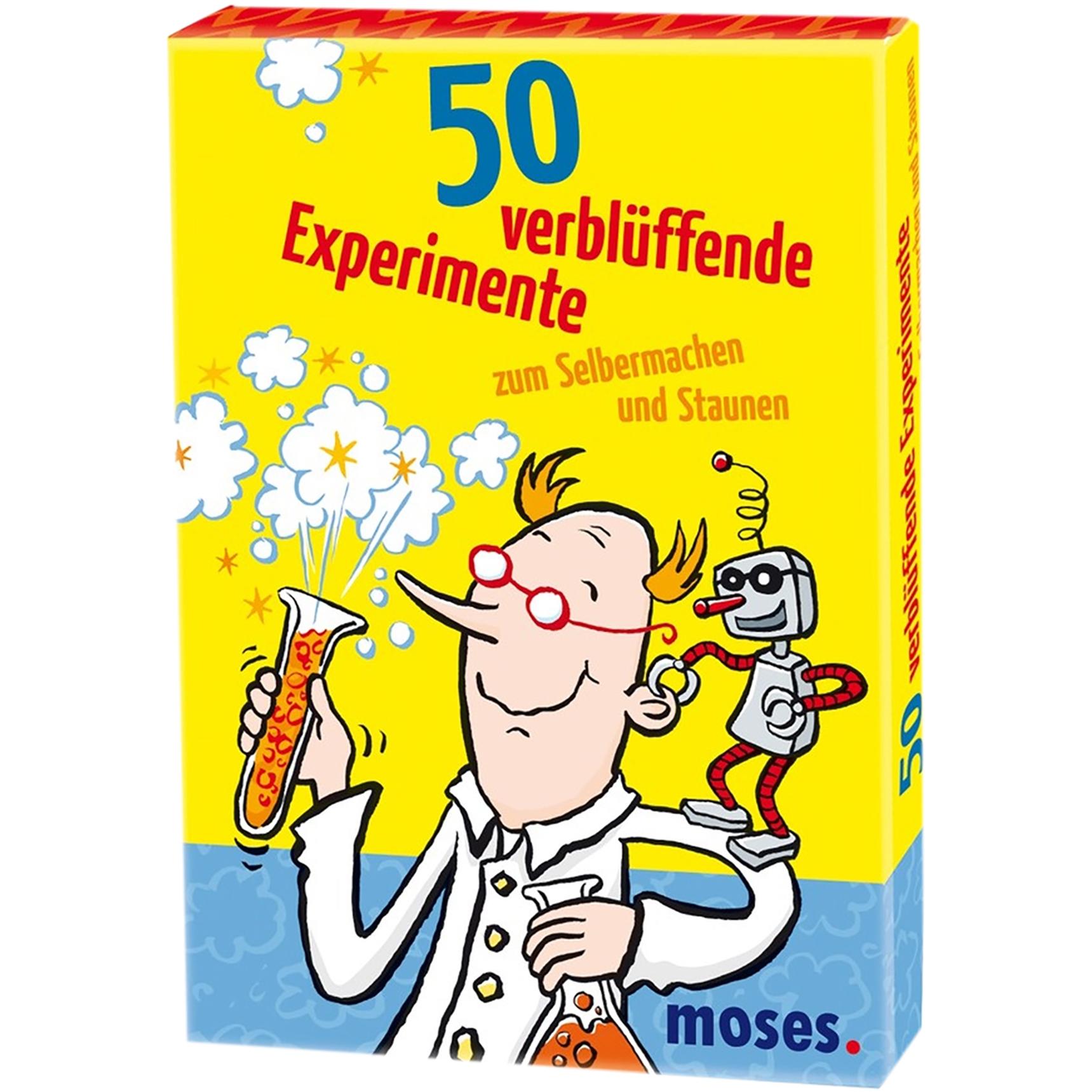 Moses 50 verblüffende Experimente zum Selbermachen und Staunen (Deutsch)