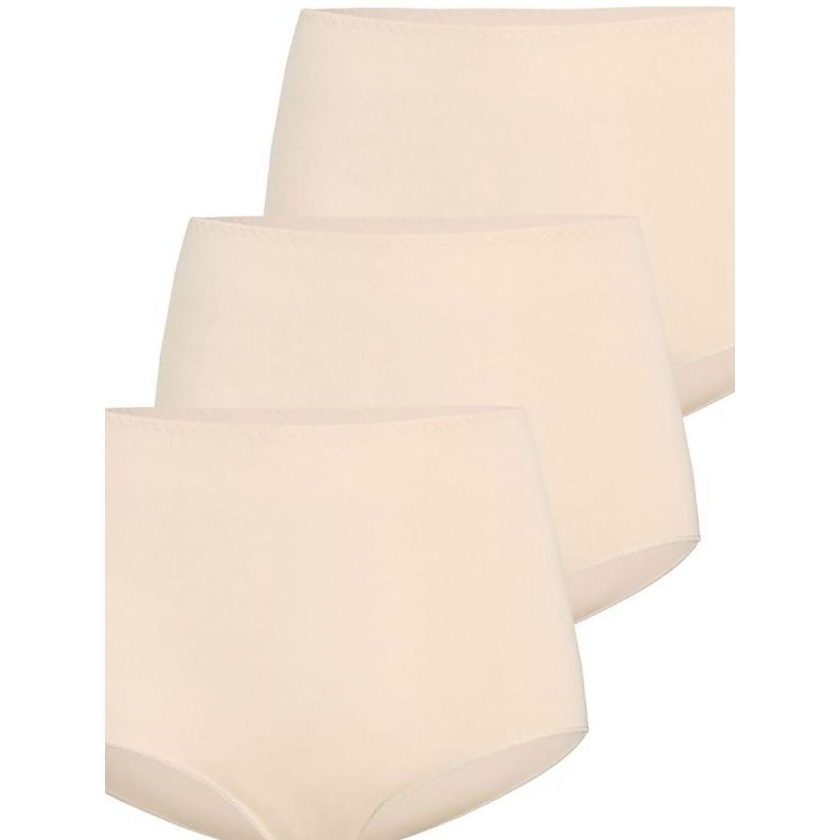 Teyli, Damen, Unterhosen, Set, Beige, (3XL, 3er Pack)