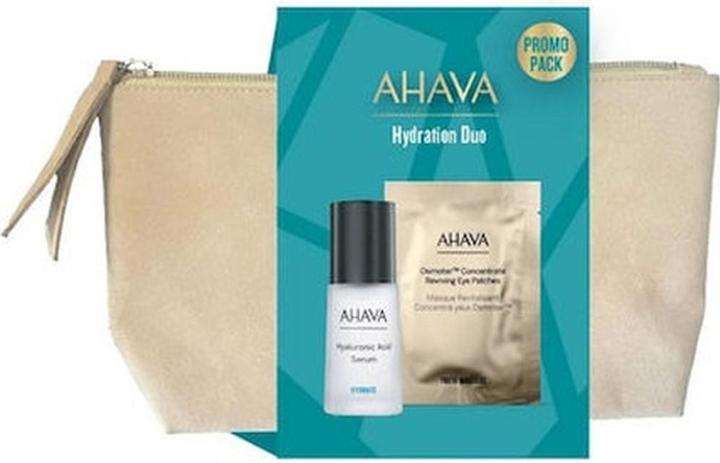Actual product image Ahava Hydration Duo Promo Hyaluronic Acid Serum 30ml With Osmoter Eye Patches (Eye care serum, 30 ml)