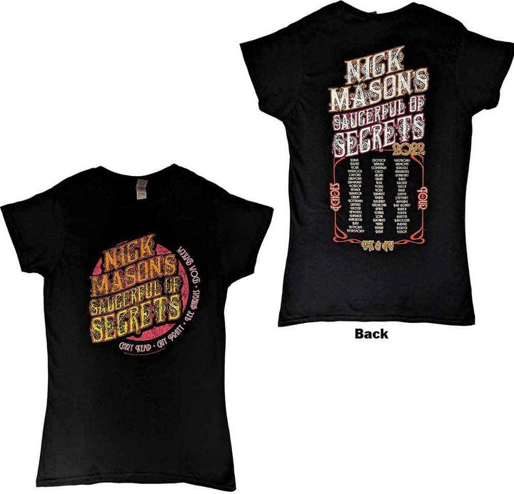 Nick Masons Saucerful of Secrets Echoes European Tour 2022 (Girlie) (XL)