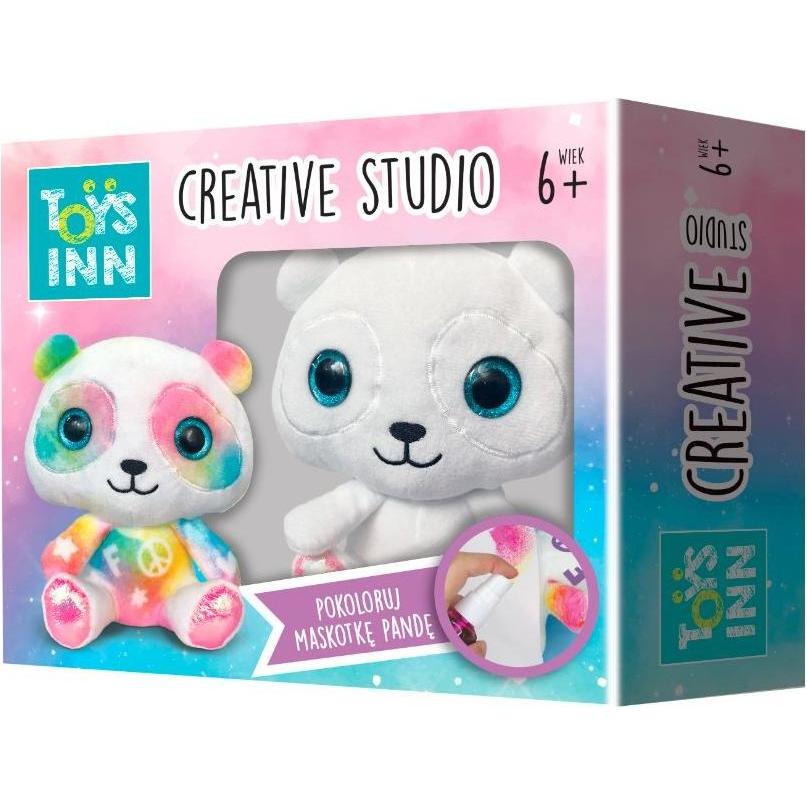Stnux Rinkinys kreatives Kreativstudio-Panda-Maskottchen zum Ausmalen