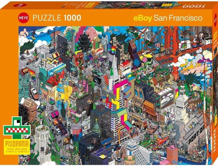 Produktbild Heye San Francisco Quest Standard 1000 Teile (1000 Teile)