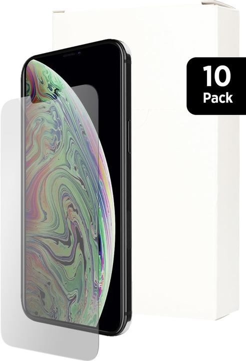 Actual product image Mobiparts Regular Tempered Glass Apple iPhone X/XS/11 Pro - 10 Pack (10 Piece, Apple iPhone XS, Apple iPhone 11 Pro, Apple iPhone X)